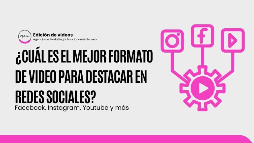 ¿Cuál es el mejor formato de video para destacar en redes sociales?