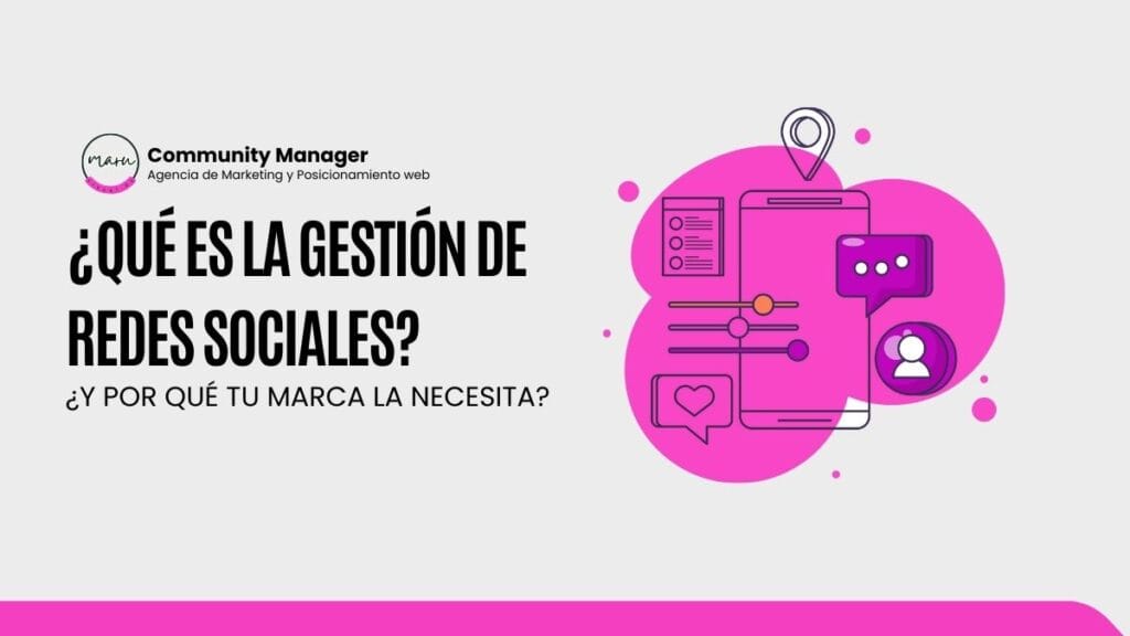 ¿Qué es la gestión de redes sociales?